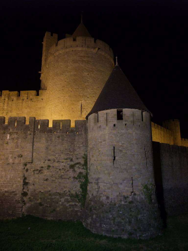De nuit: carcassonne
